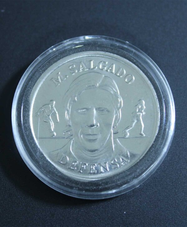 Lote de monedas conmemorativas de la selección española de fútbol Eurocopa 2000